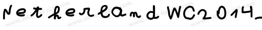 Netherland WC2014字体转换